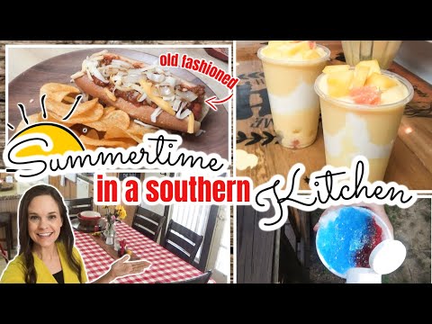 We made it at HOME!  | Old Fashioned Hot Dog Chili & Mango Grapefruit Cheese Foam Smoothie