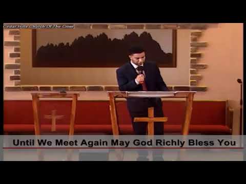 Pastor Caleb Perez  "The Parallel 2 - Israel & the Church"