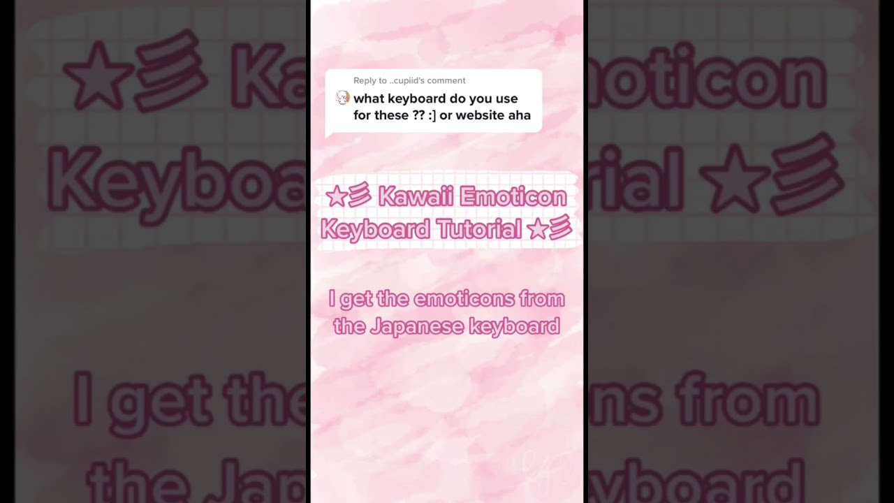 iPhone Kawaii Emoticon Keyboard Tutorial