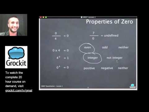 Grockit GMAT TV Lesson 2, Part 3 (Quantitative Data Sufficiency)