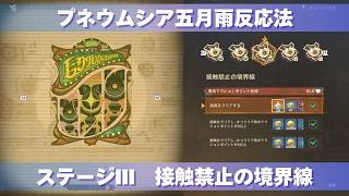[原神] 波と岩礁の邂逅 プネウムシア五月雨反応法 ステージⅢ 『接触禁止の境界線』 攻略 [イベント]