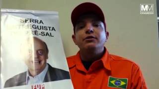 Leonardo Urpia - SINDIPETRO - BA - em defesa do pré-sal