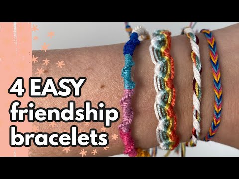 How To Make Easy Hemp Bracelets 3 Macrame Patterns