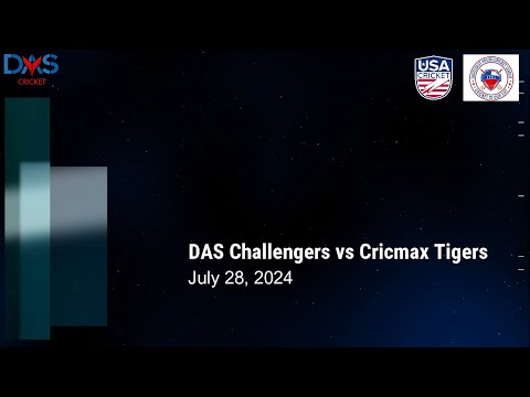 EYCL 2024 U13:  DAS Challengers vs Cricmax Tigers,  July 28, 2024