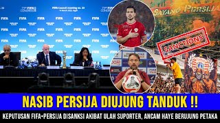 Download lagu Nasib Persija Diujung Tanduk ❗❗ Suporter Persija Disangsi FIFA, Karma Nyata Thom Haye mp3