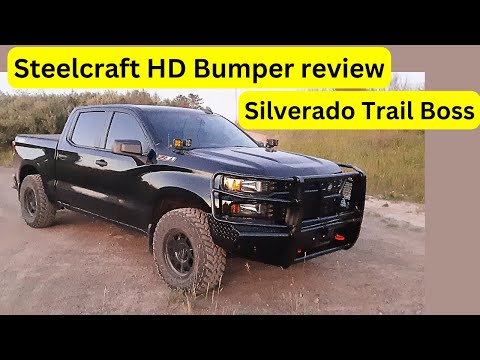 Steelcraft HD Bumper Silverado Trail Boss (review)