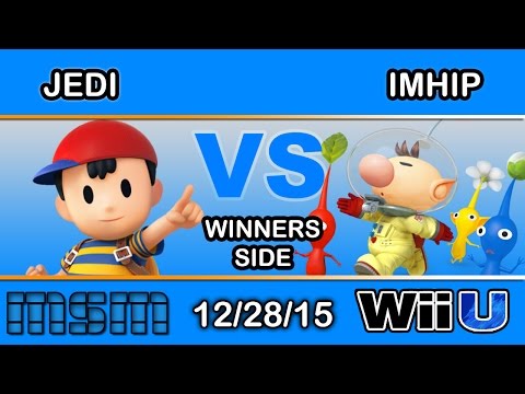 MSM 30 - NXT | jEDi (Ness) Vs. ImHip (Olimar) Winners Side - Smash Wii U