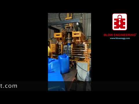 20 LTR. ACCUMULATOR BLOW MOULDING MACHINE | CHEMICAL CONTAINERS