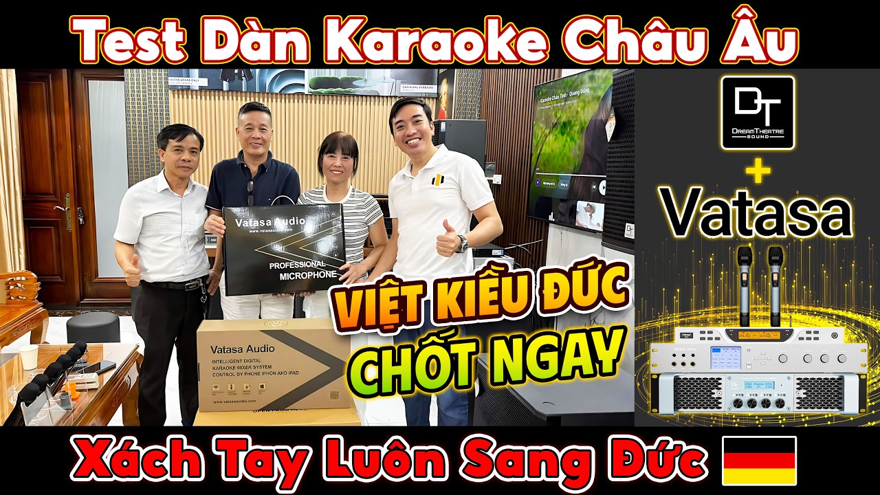 Video sản phẩm Vang số Vatasa V8 Pro