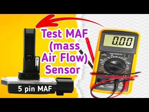 How to test maf sensor with multimeter, How to fix an maf sensor is bad