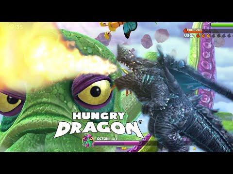 GEOGANTIS vs OCTONI BOSS  - HUNGRY DRAGON | KAIJU GAMER PH