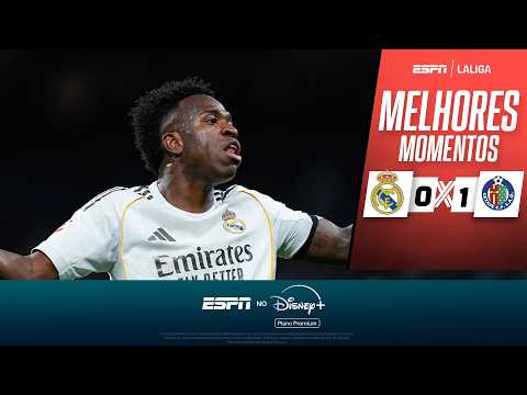 Gols e lances de Real Madrid x Getafe
