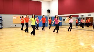 She Sets The City On Fire - Line Dance (Dance &amp; Teach in English &amp; 中文)