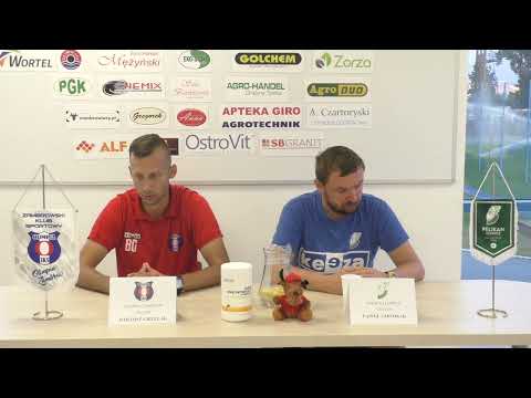 Konferencja pomeczową OLIMPIA Zambrów - PELIKAN Łowicz