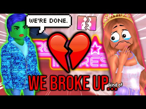My Boyfriend & I BROKE UP Because Of Dress To Impress DUOS on ROBLOX...