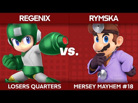 Mersey Mayhem 18 - Regenix (Mega Man) v Rymska (Dr. Mario) - Losers Quarters