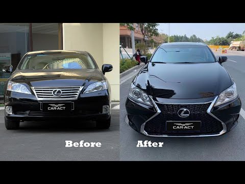 2007-2012 Lexus ES series Upgrade to 2019 Fsport Style Front Bumper