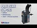 Weber Radwuchtmaschine STW 202 Aufbau Kalibrierung Stahl Alurad Wuchten