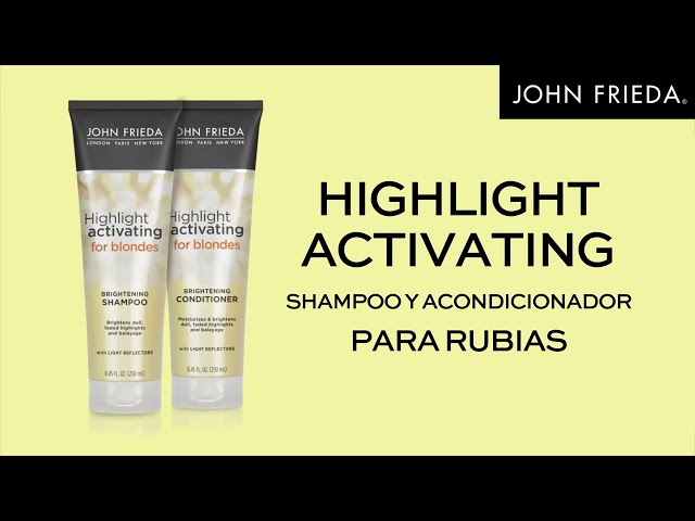 Vídeo relacionado con JOHN FRIEDA - Acondicionador Go Blonder 75 ml, Acondicionador Aclarante para Cabello Rubio Opaco, Hidrata y Aclara para dar Brillo, Restaura la Humedad, Renueva la Suavidad, con Cítiricos y Camomila