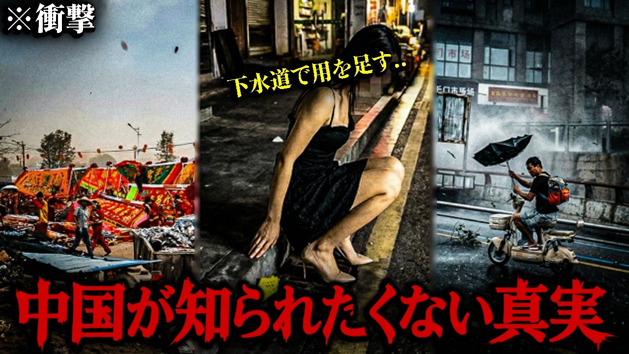 【ヤバすぎ】悪化する中国経済に暴風が直撃…!最悪の惨状が…