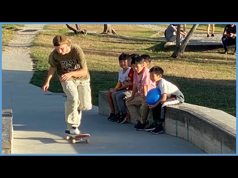 When Kids Sit At The Skatepark