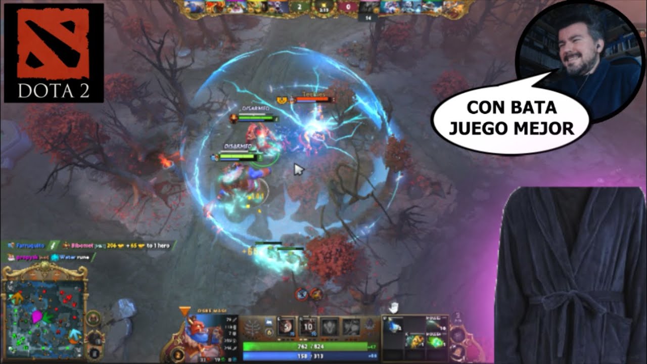 DOTA 2 NOCTURNO con una BUENA BATA 🧥 Gameplay en Español (PC Steam)