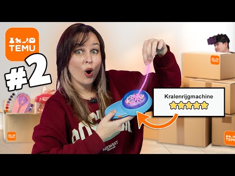 #2 HEEL VEEL CREATIEVE SPULLEN van TEMU TESTEN! - Shoplog 2024