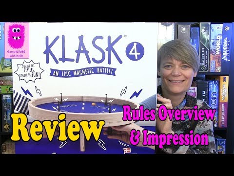 Review: Rules Overview & Impression - KLASK 4