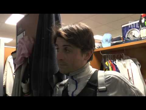 Eric Raffin, driver of the 1st, Aladin d'Ecajeul, in the quinté on Sunday, December 21 at Vincenn...