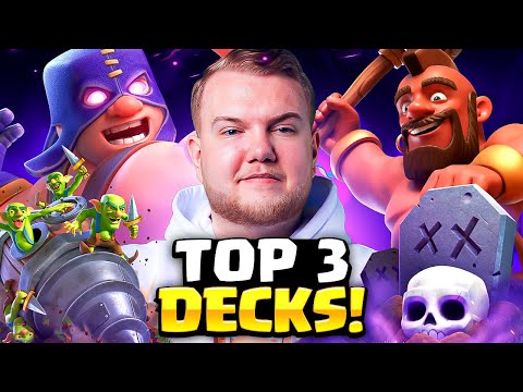 TOP 3 BEST EXECUTIONER EVOLUTION DECKS IN CLASH ROYALE!