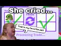 Girl Cries After Getting Scammed With Her Favorite Pet (Adopt Me Roblox) | FadedPlayz