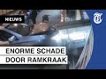 Brute ramkraak bij Haagse juwelierszaak gefilmd