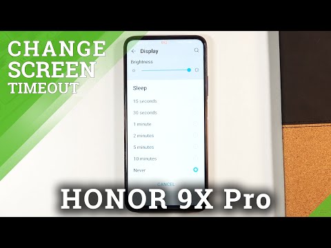 How to Change Screen Timeout in HUAWEI Honor 9x Pro – Find Screen Sleep Options