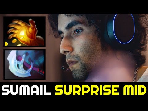 SUMAIL Surprise Mid Riki with Midas & Manta Style Build 7.32d Dota 2
