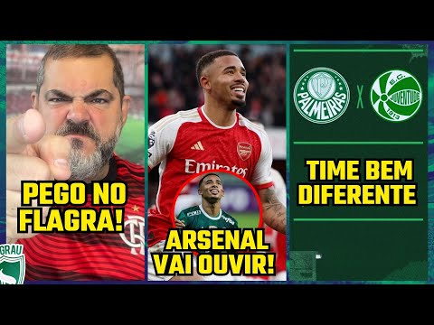 PALMEIRAS ESPERA POR GABRIEL JESUS, PROVÁVEL ESCALAÇÃO DE SÁBADO E INFLUENCIADORES SÃO EXPOSTOS