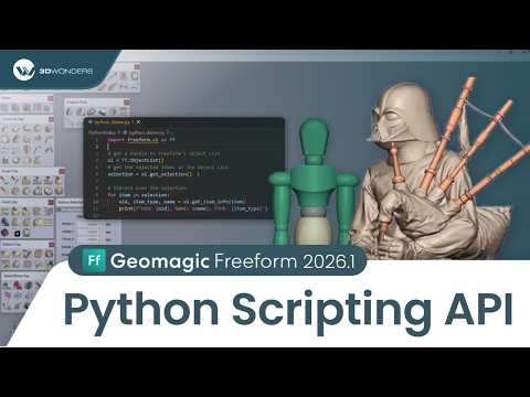Easily Pose, Stretch & Realign 3D Scans! Deform Selection in Freeform 2026.1