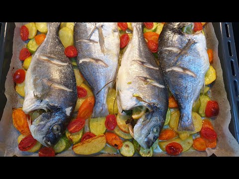 Video thumbnail: Peshk Koce Ne Furre - Receta Tradicionale