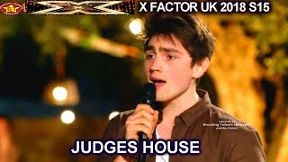 Brendan Murray  “Nothing Compares To You“ REALLY UNIQUE The Boys | Judges House X Factor UK 2018