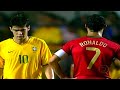 Brazil 0-2 Portugal - 2007 |Cristiano vs Kaká| International Match Friendly (Goals & Highlights)