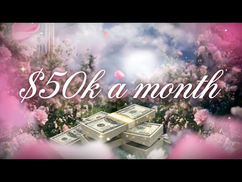 Manifest $50,000 a Month 💸Money Affirmation Music + Subliminal (Easy & Divine)
