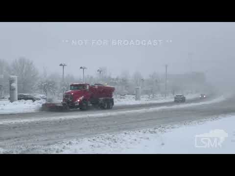 1-3-22 Charlottesville, VA - Heavy Snowfall and Road Impacts