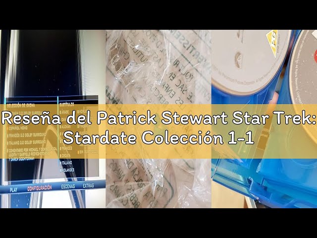 Vídeo relacionado con Star Trek: Stardate Colección 1-10 (Blu-ray): Pelicula/Ira de Khan/En Busca de Spock/Mision Salvar Tierra/Ultima Frontera/Aquel Pais Desconocido/Proxima Generacion/Primer Contacto/Insurreccion/Nemesis