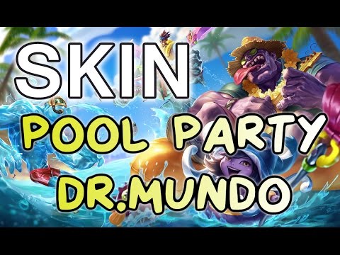 Pool Party DR. Mundo Skin Spotlight - [LOL PBE] - Vacances vacances - League Of Legends