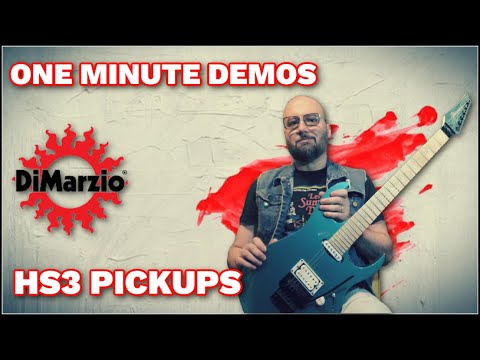 ONE MINUTE DEMOS : DiMarzio HS3