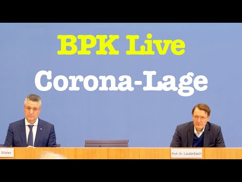 Corona-Lage mit Lauterbach (SPD) & Wieler (RKI) | BPK 30. September 2022