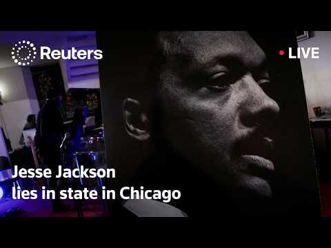 LIVE: Civil rights leader Jesse Jackson lies in state in Chicago