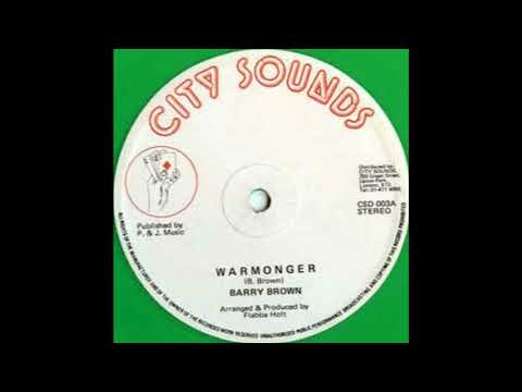 Barry Brown "Warmonger" (City Sounds) 12"