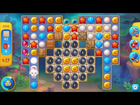 Fishdom 2352 Hard Level - NO BooSTERS