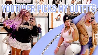 YOUTUBER PICKS MY OUTFITS | Collab with @LilyVarney