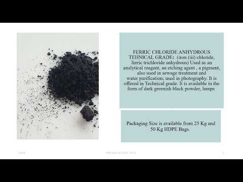 Ferric chloride anhydrous technical